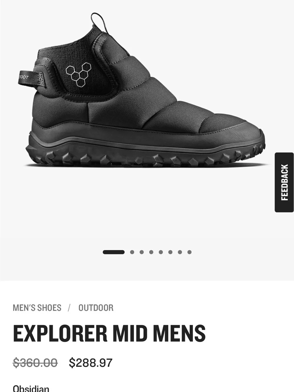 Vivobarefoot Explorer Mid Men Size EU 42 US 9